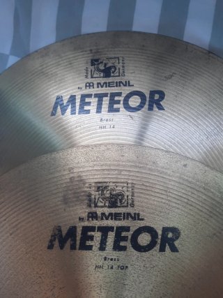 HI HATS MEINL METEOR 14