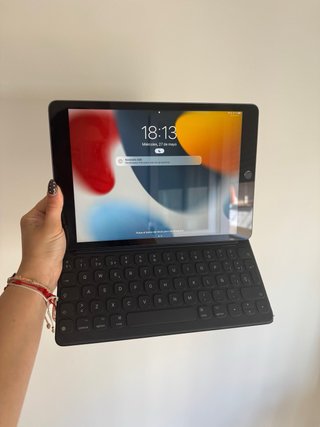 iPad 9ª Gen + Teclado Apple + Lápiz