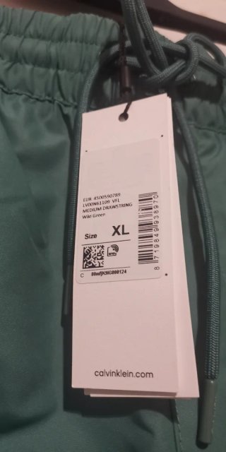 Bañador Calvin Klein Verde Talla XL