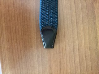 Cinturón Tommy Hilfiger Azul y Plateado