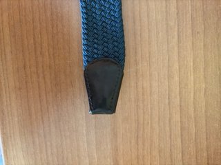 Cinturón Tommy Hilfiger Azul y Plateado