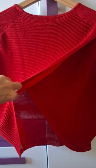 Jersey Massimo Dutti Rojo Hilo