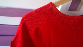 Jersey Massimo Dutti Rojo Hilo