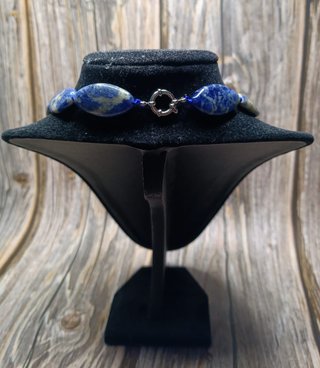 Collar de Sodalita Ovalada