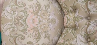 Butaca retro floral