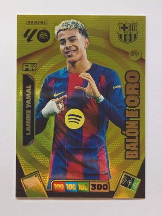 Cromo Panini Adrenalyn Lamine Yamal FCB 472