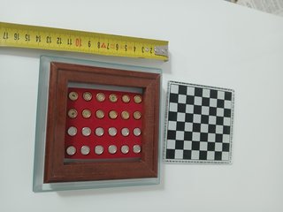 Scacchiera Calamitata Vetro e Legno