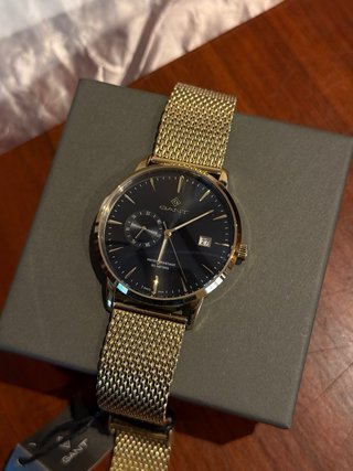 Reloj GANT East Hill Dorado Negro