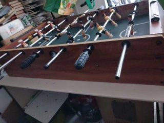 Futbolín de mesa