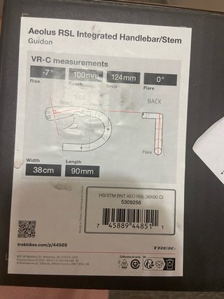 Manillar Bontrager RSL Carbono Tope Gama
