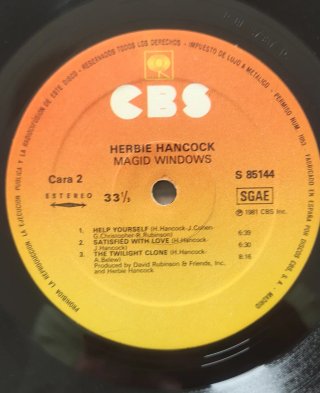 Vinilo Herbie Hancock Magic Windows