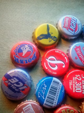 Lotto 22 Tappi Birra Venezuela, Brasile, Colombia