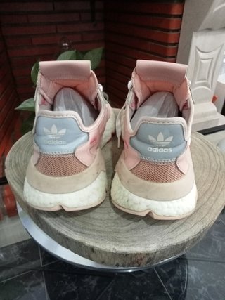 Sapatilhas Adidas Rosa e Brancas