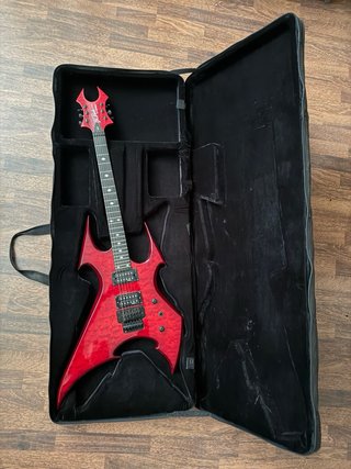 Guitarra BC Rich Beast NJ Series Roja