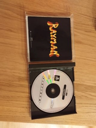 Rayman Platinum PS1 con Manual