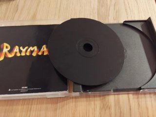 Rayman Platinum PS1 con Manual