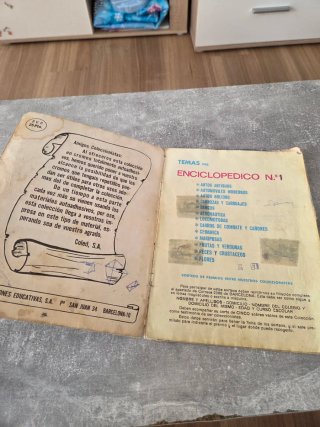 Coleccion Album Cromos 1972 Enciclopedico N 1