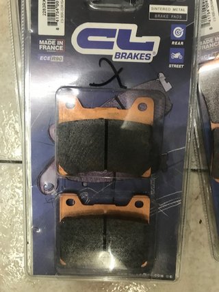 Pastillas Freno Moto Traseras ECE R90