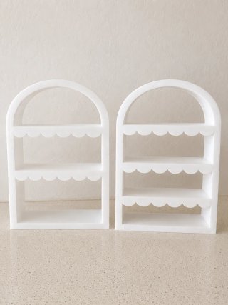 Mensola Organizer Bianca Minimal