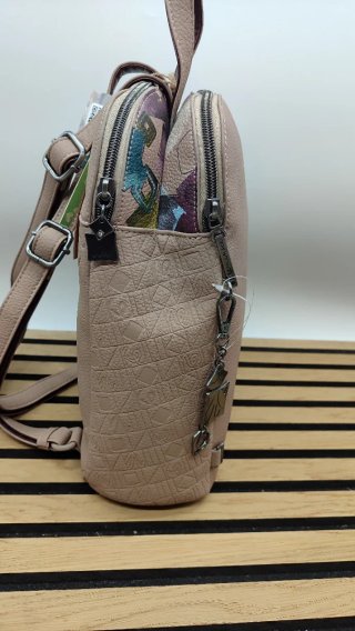 Mochila Anekke Beige Multicolor