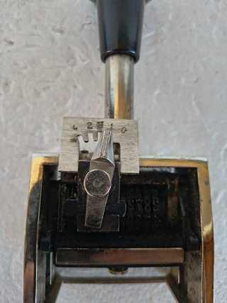 Timbro postale numeratore