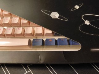 Keycaps seladas Ducky Fuji PBT double-shot PT ISO