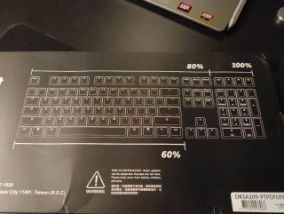 Keycaps seladas Ducky Fuji PBT double-shot PT ISO