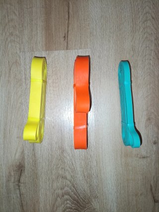 Bandas de resistencia Decathlon 15, 25 y 35 Kg