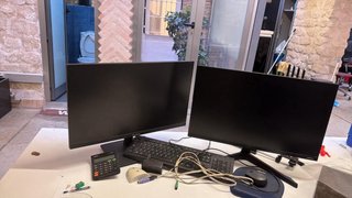 Pantallas y PC Negro/Blanco