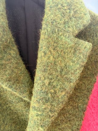 Cappotto uomo verde