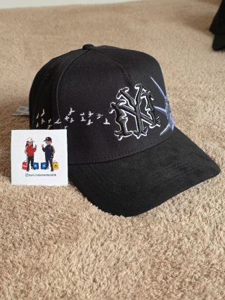 Gorra Dandy Hats Negra con Estatua Libertad