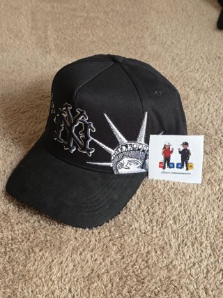 Gorra Dandy Hats Negra con Estatua Libertad