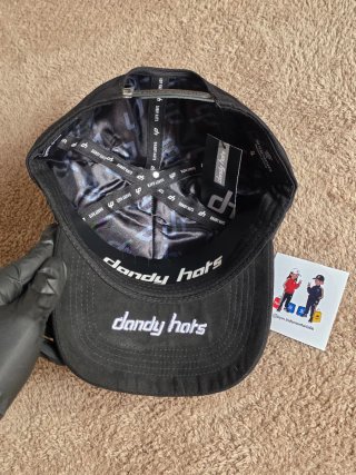 Gorra Dandy Hats Negra con Estatua Libertad