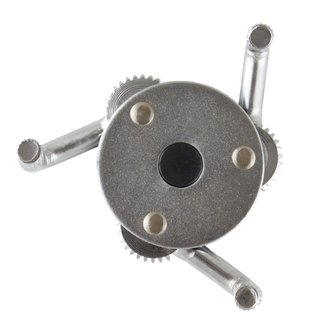 Llave extractora de filtros de aceite reversible