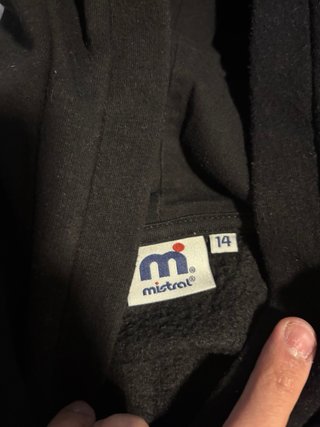 Sudadera Mistral Negra