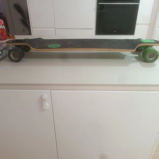 Monopatín Longboard Verde