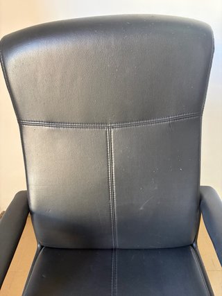 Silla de escritorio negra