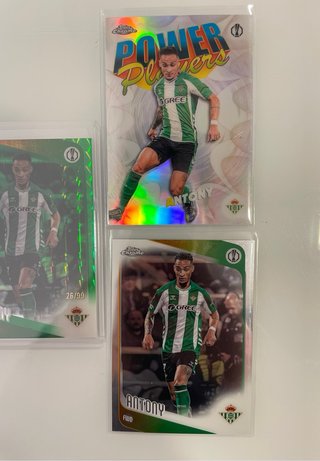 Lote Antony Geometric Refractor /99 Topps Chrome