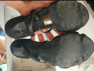 Zapatos de baile latino negros