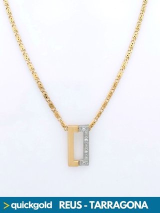 9.32GR ORO 18K CADENA  ARABESCA 50.5CM TV1293