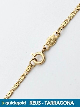 9.32GR ORO 18K CADENA  ARABESCA 50.5CM TV1293