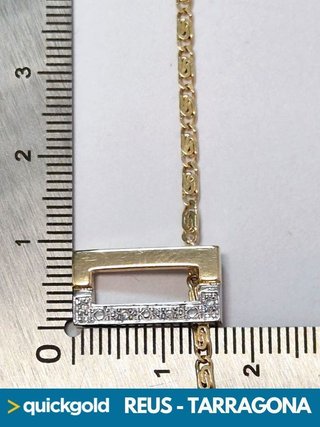 9.32GR ORO 18K CADENA  ARABESCA 50.5CM TV1293