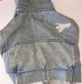 Chaqueta vaquera corta Zara Talla 6/7