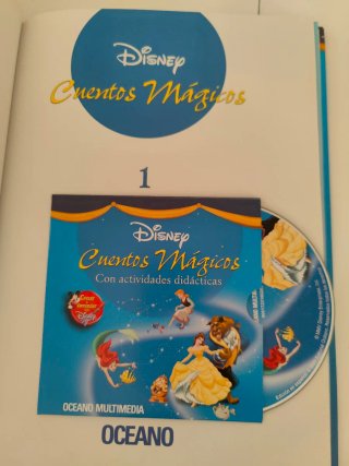 Libros Disney Cuentos Mágicos (Con CD)