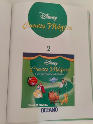 Libros Disney Cuentos Mágicos (Con CD)
