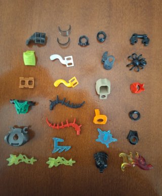 Lote accesorios Lego