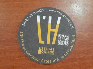 Set di sottobicchieri per birra spagnola industriale e artigianale