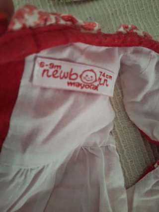 Lote Verano Vestidos Niña de 6 ,9 y 12 meses.