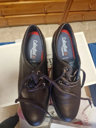 Zapatos de plataforma marrones