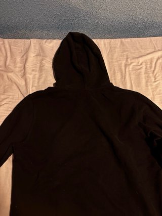 Sudadera Levi's Negra Logo Rojo